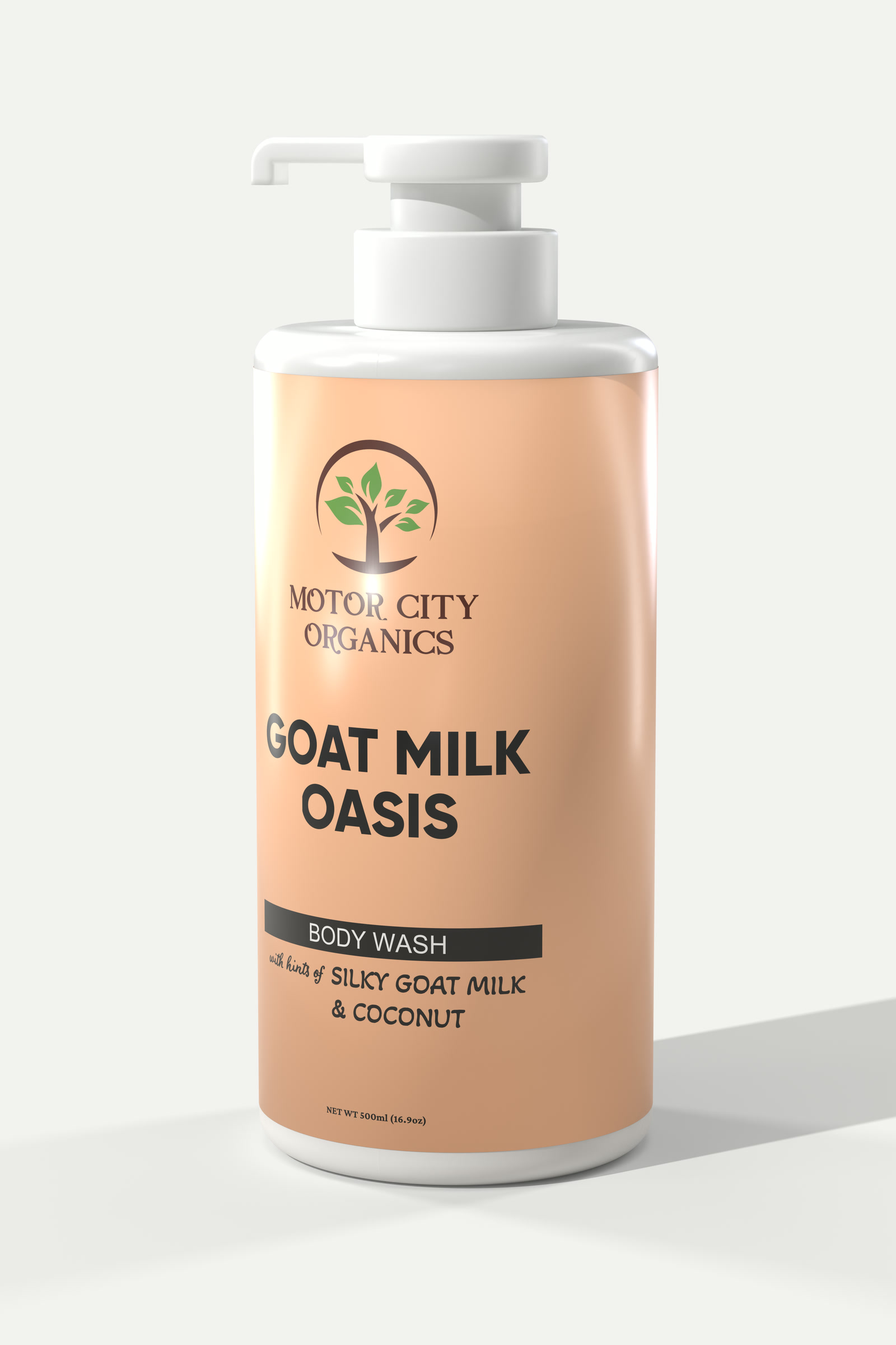 Goat Milk Oasis Body Wash, Three quarter